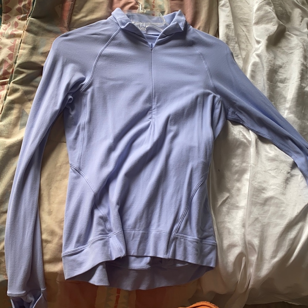 Blue lulu lemon zip up